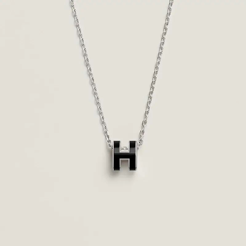 h pendant black h pendant black